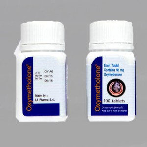 Oxymetholone, LA Pharma 100 tabs [50mg/1tab]